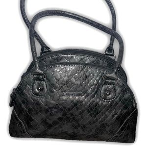 Faux Crocodile Purse